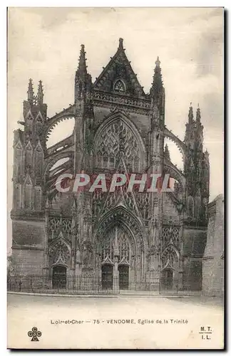 Cartes postales Vendome Eglise de la Trinite