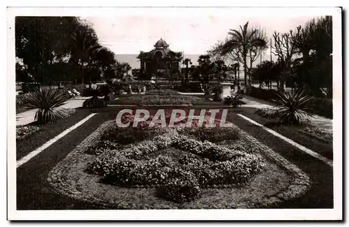 Cartes postales Menton Le jardin public