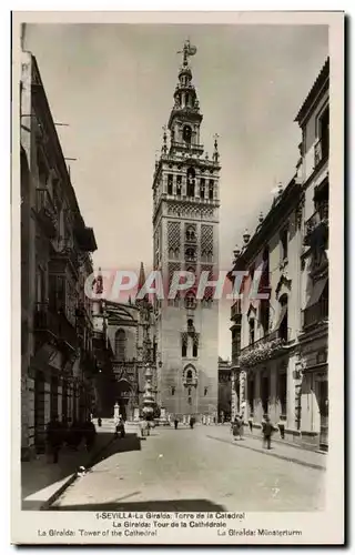 Ansichtskarte AK Espagne Espana Sevilla La Giralda Torre de la catedral