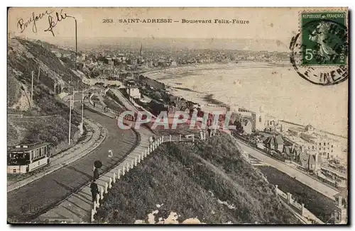 Cartes postales Sainte Adresse Boulevard Felix Faure