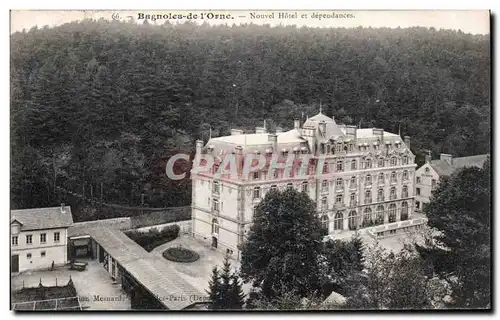 Cartes postales Bagnoles de l orne Nouvel hotel et dependances