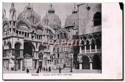 Ansichtskarte AK Italie Italia Venise Eglise Saint Marc