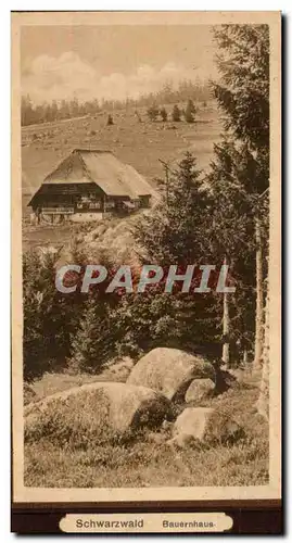 Cartes postales Suisse Schwarzwald Bauernhaus