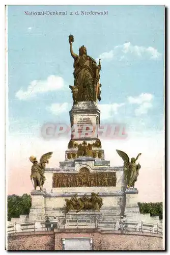 Cartes postales Nationaldenkmal auf dem Niederwald