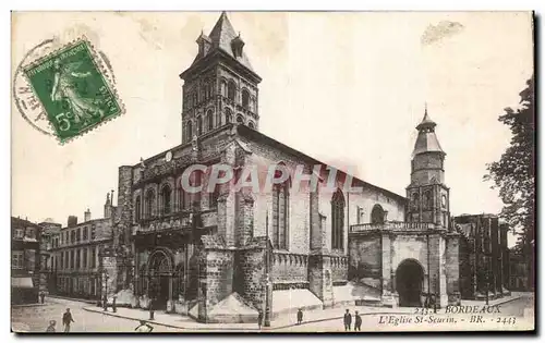 Cartes postales Bordeaux L eglis St Seurin