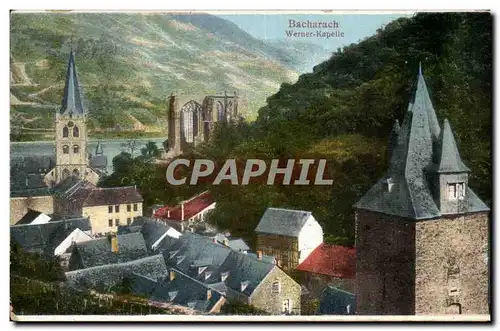 Cartes postales Bacharach Werner kapelle