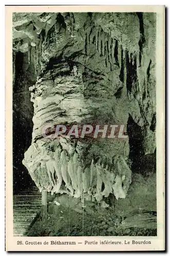 Cartes postales Grottes de Betharram Partie inferieure Le Bourdon