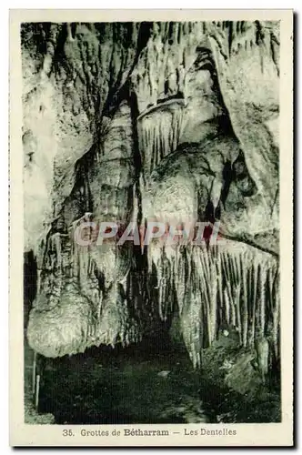 Ansichtskarte AK Grottes de Betharram Les dentelles