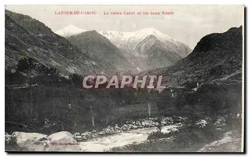 Cartes postales Latour de Carol Le vieux Carol et les deux tours