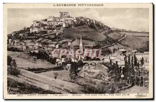 Cartes postales Saint Flour Vue generale