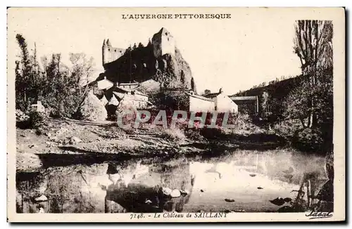 Cartes postales Auvergne le chateau de Saillant