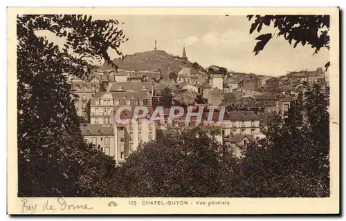 Ansichtskarte AK Auvergne ChatelGuyon Vue generale