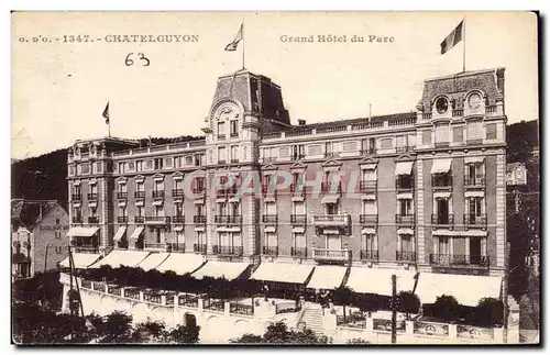 Ansichtskarte AK Auvergne ChatelGuyon Grand hotel du parc