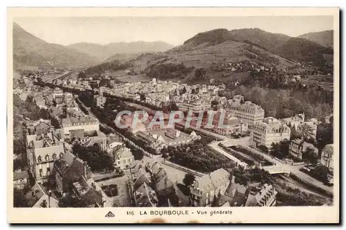 Cartes postales Auvergne La Bourboule Vue generale