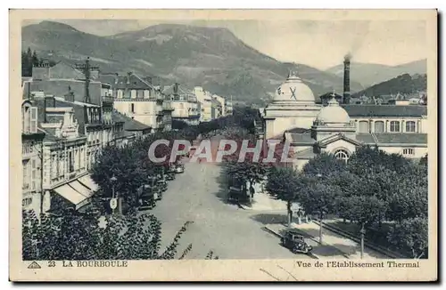 Ansichtskarte AK Auvergne La Bourboule Vue de l etablissement thermal