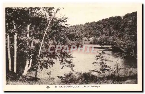 Ansichtskarte AK Auvergne La Bourboule Lac du barrage