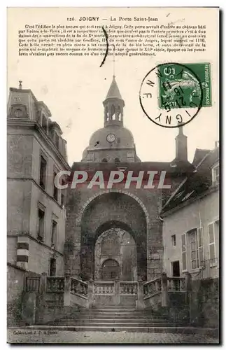 Cartes postales Joigny La porte St Jean