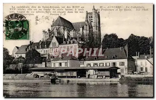 Cartes postales Auxerre La cathedrale