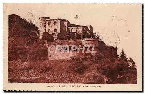 Cartes postales Auvergne Royat Le paradis