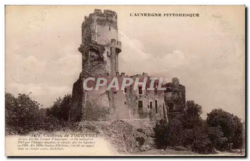 Ansichtskarte AK Auvergne Chateau de Tournoel