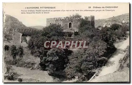 Cartes postales Auvergne Chateau de Chouvigny