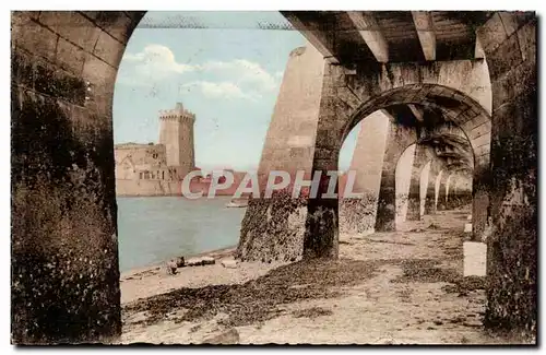 Cartes postales Sables d olonne Les arcades et la tour d Arundel