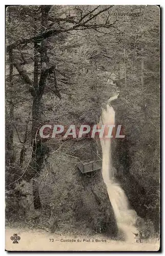 Cartes postales Cascade du plat a barbe