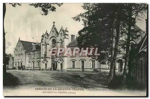 Ansichtskarte AK Abbaye de la grande Trappe Facade exterieure Soligny la Trappe