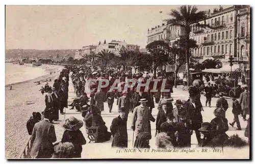 Cartes postales Nice La promenade des anglais