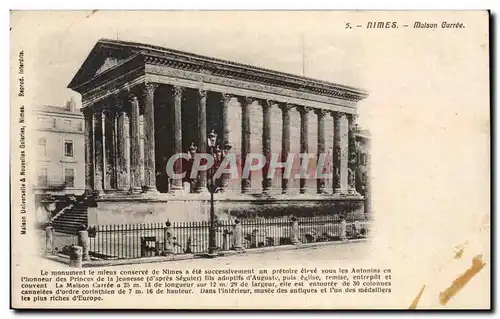 Cartes postales Nimes Maison carree