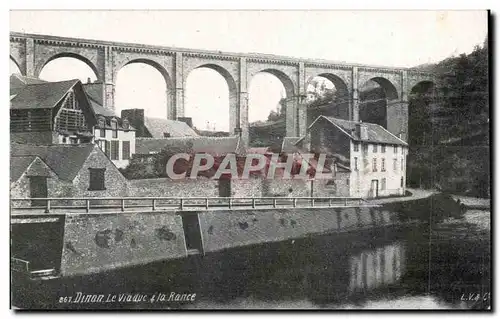 Cartes postales Dinan Le viaduc et la RAnce