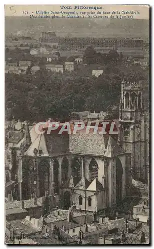 Cartes postales Toul L eglise Saint Gengoult