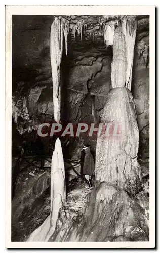 Ansichtskarte AK Grottes de Betharram Stalactites vivantes