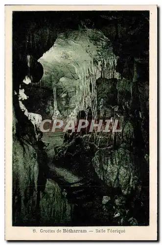 Cartes postales Grottes de Betharram Salle feerique