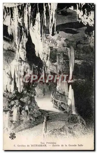 Cartes postales Grottes de Betharram Entree de la grande salle