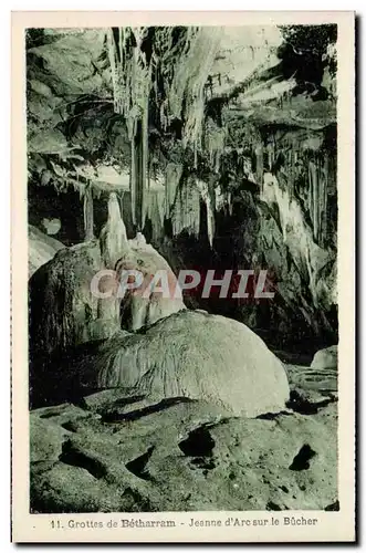 Ansichtskarte AK Grottes de Betharram Jeanne d arc sur le bucher