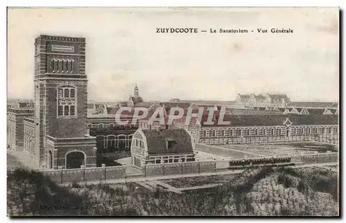 Cartes postales Zuydgoote Le sanatorium Vue generale