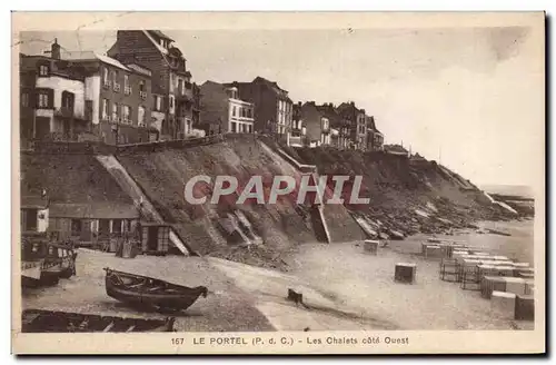 Cartes postales Le Portel Les chalets Cote Ouest