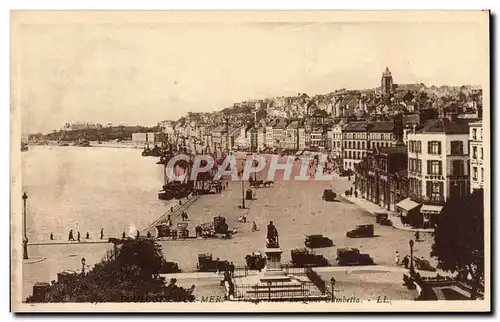 Ansichtskarte AK Boulogne sur Mer Vue generale du quai Gambetta