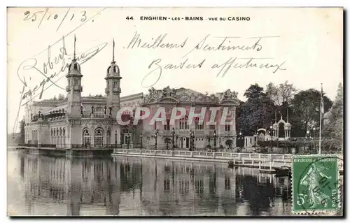 Cartes postales Enghien les Bains Vue du casino