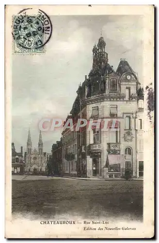 Cartes postales Chateauroux Rue Saint Luc