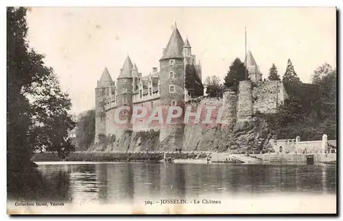 Cartes postales Josselin Le chateau