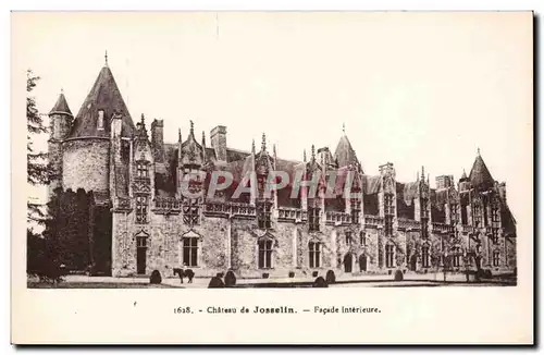 Cartes postales Josselin Le chateau