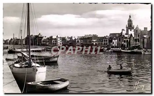 Cartes postales moderne Le Croisic Ensemble du quai et du port