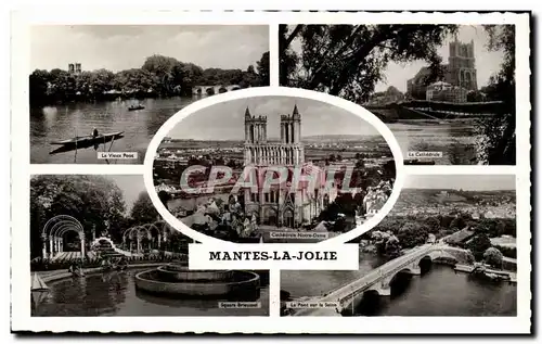 Cartes postales moderne Mantes la jolie