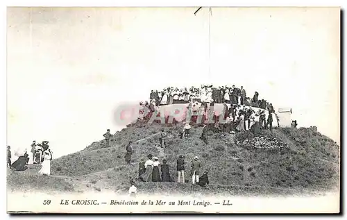 Ansichtskarte AK Le Croisic Benediction de la mer au Mont Lenigo