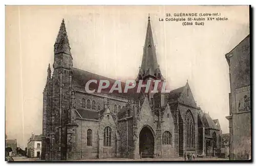 Cartes postales Guerande La collegiale St Aubin