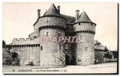 Cartes postales Guerande La porte St Michel