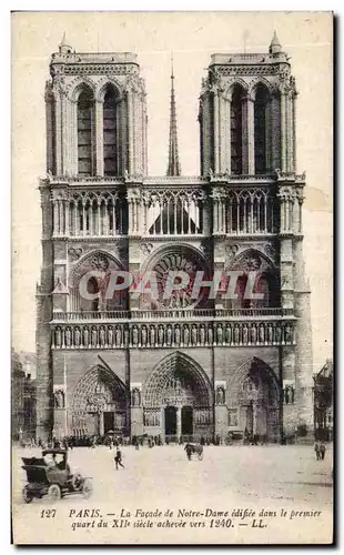 Cartes postales Paris Notre Dame