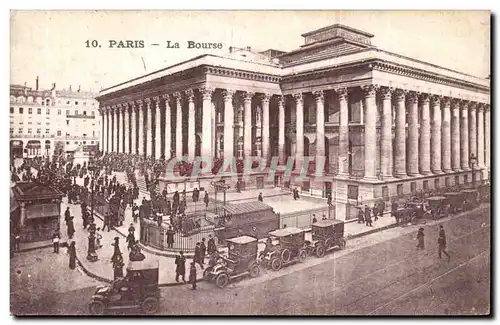 Cartes postales Paris La Bourse